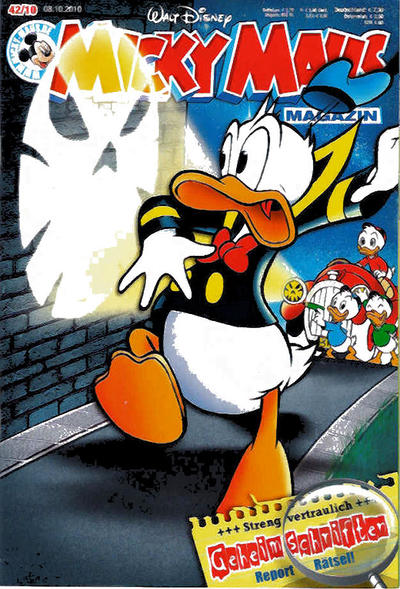 Cover for Micky Maus (Egmont Ehapa, 1951 series) #42/2010