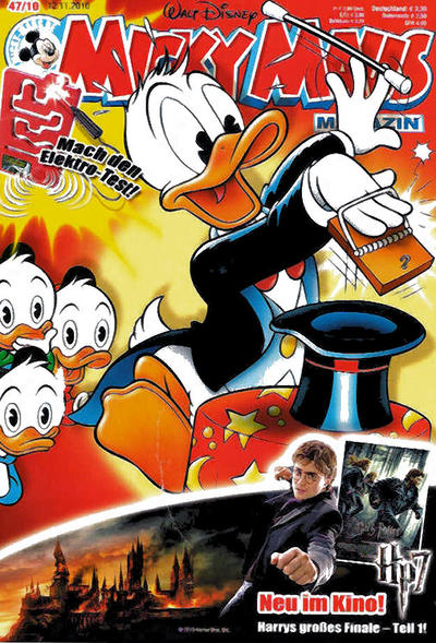 Cover for Micky Maus (Egmont Ehapa, 1951 series) #47/2010