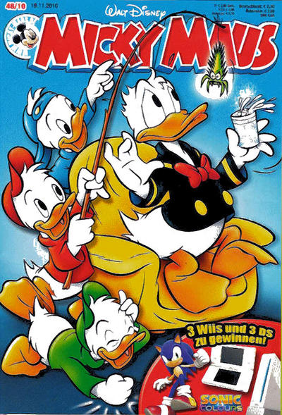 Cover for Micky Maus (Egmont Ehapa, 1951 series) #48/2010