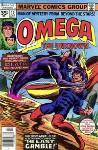 Cover Thumbnail for Omega the Unknown (Marvel, 1976 series) #10 [35¢]