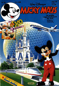 Cover Thumbnail for Micky Maus (Egmont Ehapa, 1951 series) #33/1988