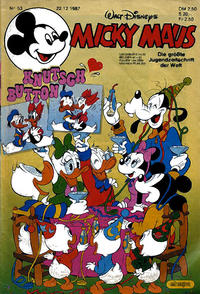 Cover Thumbnail for Micky Maus (Egmont Ehapa, 1951 series) #53/1987