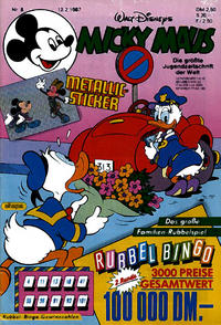 Cover Thumbnail for Micky Maus (Egmont Ehapa, 1951 series) #8/1987