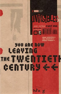 Cover for The Invisibles (DC, 1994 series) #5 [You Are Now Leaving the Twentieth Century]
