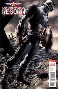 Cover Thumbnail for Captain America: Reborn (Marvel, 2009 series) #1 [2nd printing]