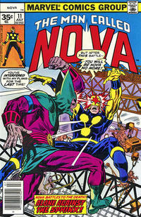 Cover Thumbnail for Nova (Marvel, 1976 series) #11 [35¢]