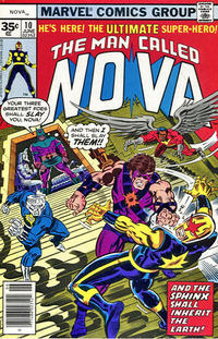 Cover for Nova (Marvel, 1976 series) #10 [35¢]