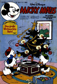 Cover Thumbnail for Micky Maus (Egmont Ehapa, 1951 series) #49/1980