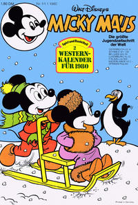 Cover Thumbnail for Micky Maus (Egmont Ehapa, 1951 series) #1/1980