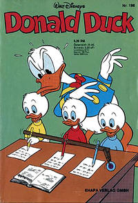 Cover Thumbnail for Donald Duck (Egmont Ehapa, 1974 series) #198