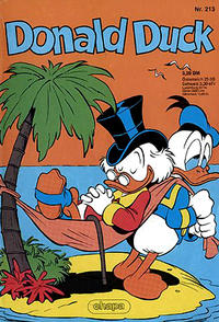Cover Thumbnail for Donald Duck (Egmont Ehapa, 1974 series) #213