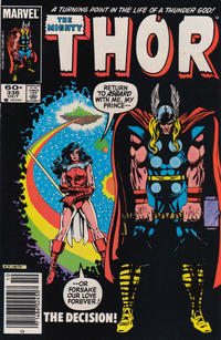 Cover Thumbnail for Thor (Marvel, 1966 series) #336 [Newsstand]