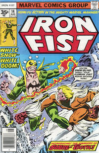 Cover for Iron Fist (Marvel, 1975 series) #14 [35¢]