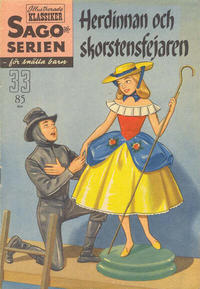 Cover Thumbnail for Sagoserien (Illustrerade klassiker, 1957 series) #33 - Herdinnan och skorstensfejaren