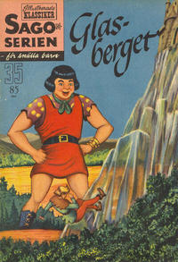 Cover Thumbnail for Sagoserien (Illustrerade klassiker, 1957 series) #35 - Glasberget