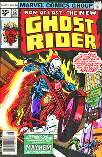 Cover Thumbnail for Ghost Rider (Marvel, 1973 series) #25 [35¢]