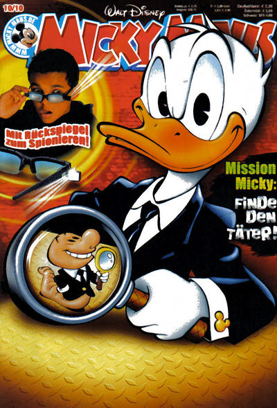 Cover for Micky Maus (Egmont Ehapa, 1951 series) #10/2010