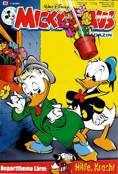 Cover for Micky Maus (Egmont Ehapa, 1951 series) #36/2009