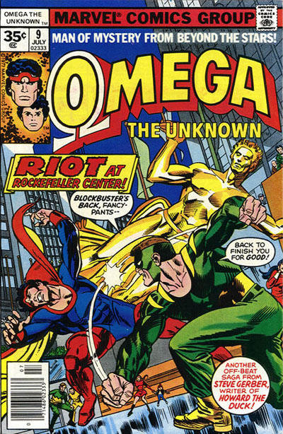 Cover for Omega the Unknown (Marvel, 1976 series) #9 [35¢]