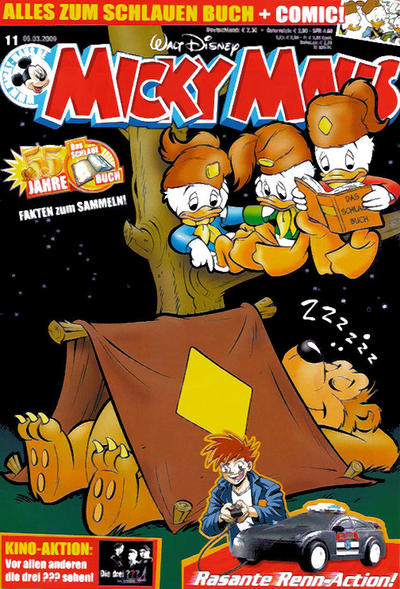 Cover for Micky Maus (Egmont Ehapa, 1951 series) #11/2009