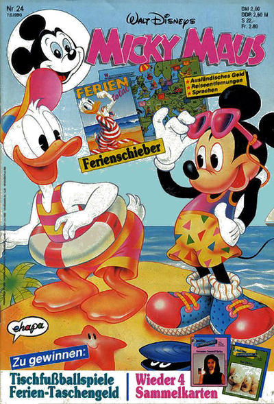 Cover for Micky Maus (Egmont Ehapa, 1951 series) #24/1990