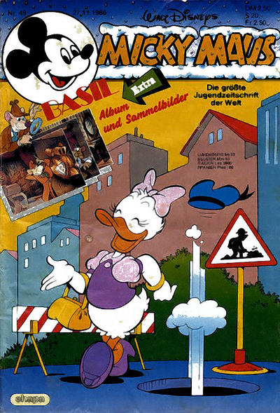 Cover for Micky Maus (Egmont Ehapa, 1951 series) #49/1986