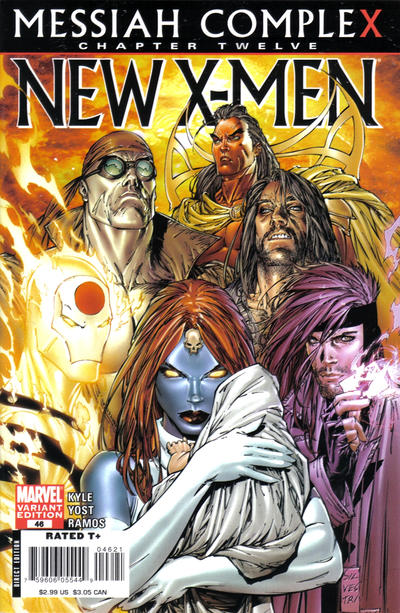 Cover for New X-Men (Marvel, 2004 series) #46 [Silvestri Variant Cover]