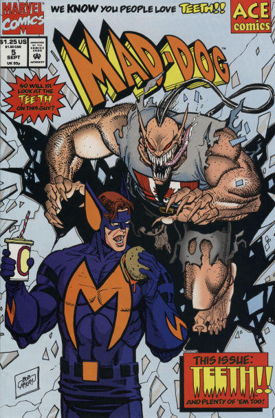 Cover for Mad-Dog (Marvel, 1993 series) #5