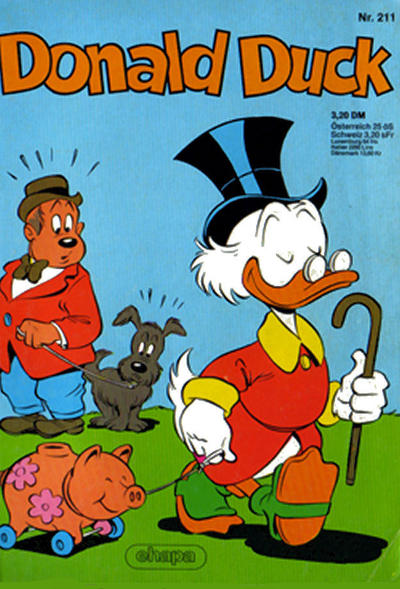 Cover for Donald Duck (Egmont Ehapa, 1974 series) #211