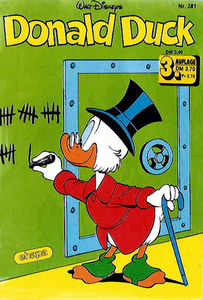 Cover for Donald Duck (Egmont Ehapa, 1974 series) #281