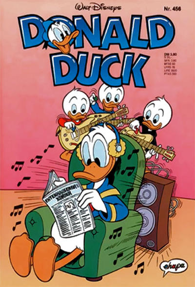 Cover for Donald Duck (Egmont Ehapa, 1974 series) #456