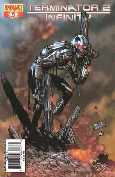 Cover for Terminator 2: Infinity (Dynamite Entertainment, 2007 series) #5 [Cover A Pat Lee]