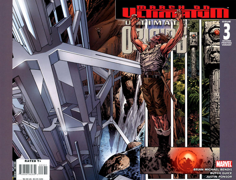 Cover for Ultimate Origins (Marvel, 2008 series) #3 [Second Printing]