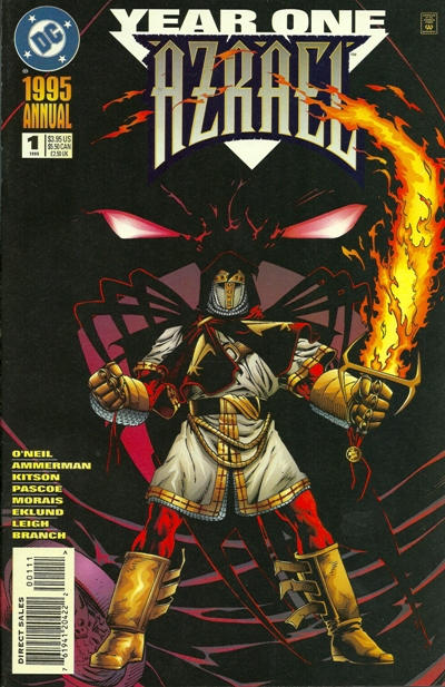 Cover for Azrael Annual (DC, 1995 series) #1 [Direct Sales]