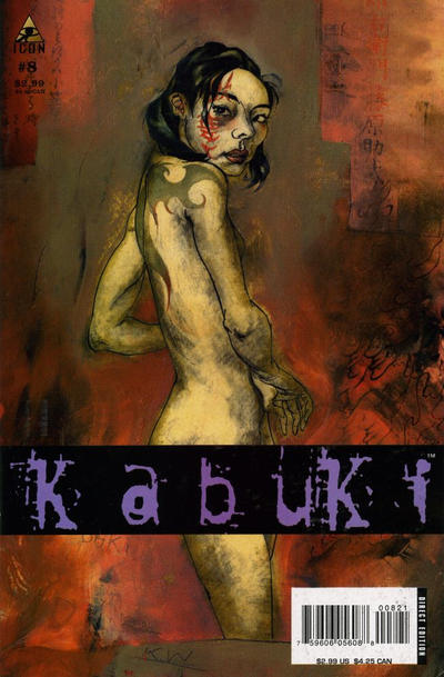 Cover for Kabuki (Marvel, 2004 series) #8 [Variant Edition]