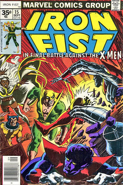 Cover for Iron Fist (Marvel, 1975 series) #15 [35¢]