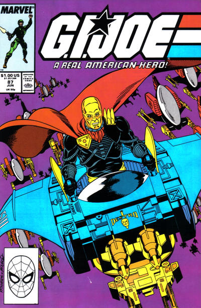 Cover for G.I. Joe, A Real American Hero (Marvel, 1982 series) #87 [Direct]