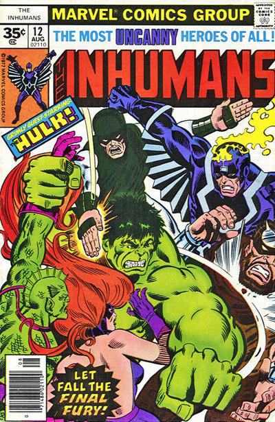 Cover for The Inhumans (Marvel, 1975 series) #12 [35¢]