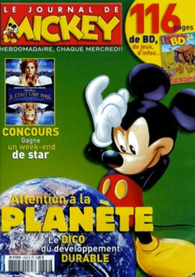 Cover for Le Journal de Mickey (Hachette, 1952 series) #2892