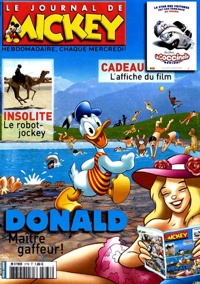 Cover for Le Journal de Mickey (Hachette, 1952 series) #2770