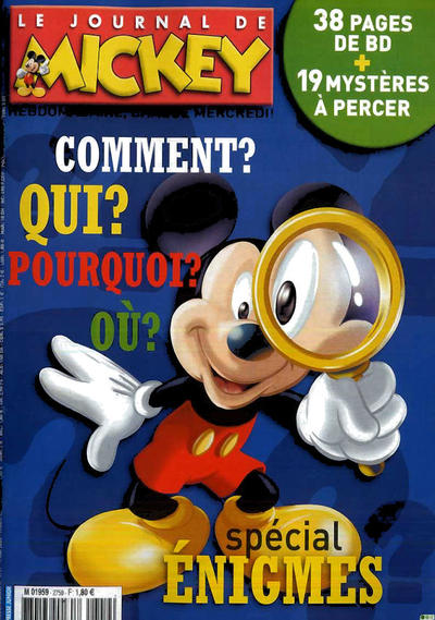 Cover for Le Journal de Mickey (Hachette, 1952 series) #2759