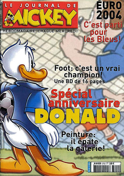 Cover for Le Journal de Mickey (Hachette, 1952 series) #2712