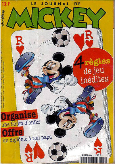 Cover for Le Journal de Mickey (Hachette, 1952 series) #2504