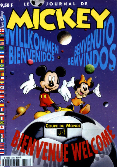 Cover for Le Journal de Mickey (Hachette, 1952 series) #2398