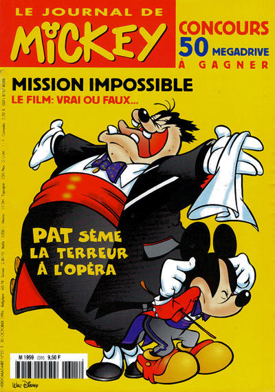 Cover for Le Journal de Mickey (Hachette, 1952 series) #2315