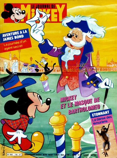 Cover for Le Journal de Mickey (Hachette, 1952 series) #1782