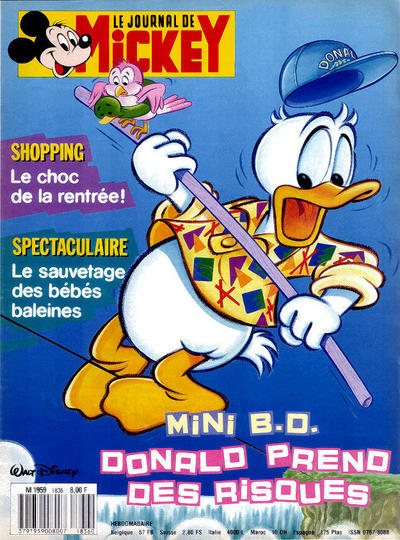 Cover for Le Journal de Mickey (Hachette, 1952 series) #1836