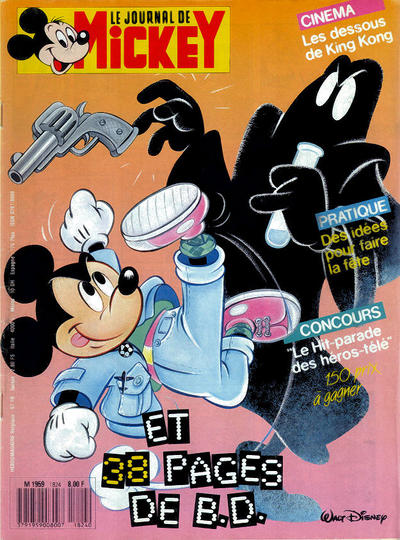 Cover for Le Journal de Mickey (Hachette, 1952 series) #1824