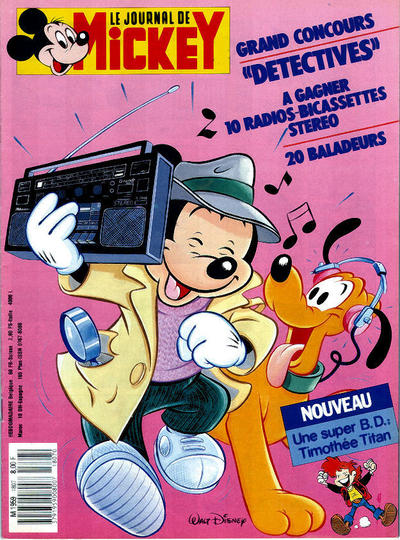 Cover for Le Journal de Mickey (Hachette, 1952 series) #1807