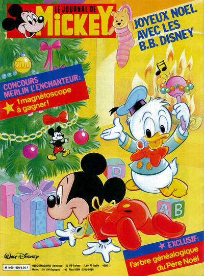 Cover for Le Journal de Mickey (Hachette, 1952 series) #1800